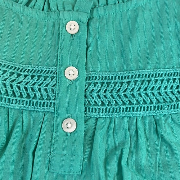 J Crew Sleeveless ruffle top - Picture 10 of 11